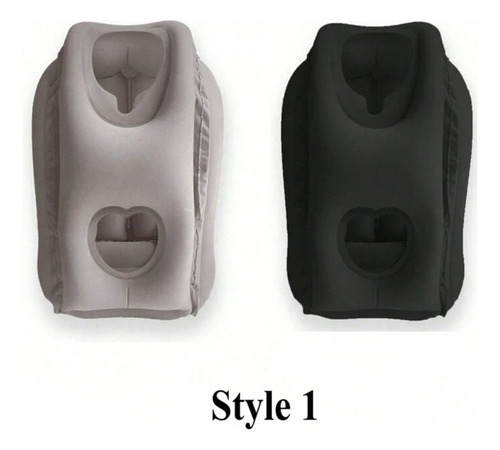 Almohada Inflable Viaje Soporte Cuello Espalda Avión Y Carro