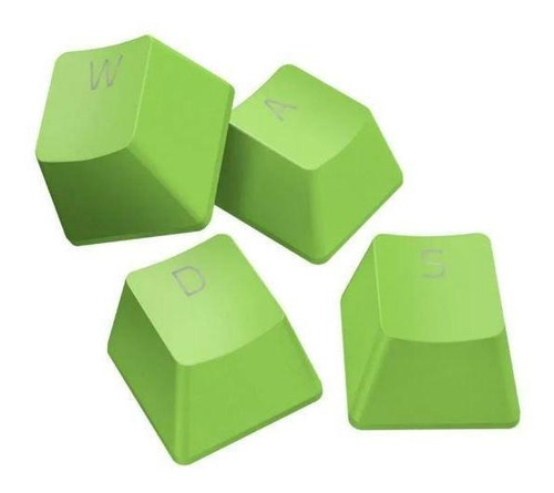 Imagem 2 de 2 de Capas P/ Teclados Razer Pbt Keycap Upgrade Set Green