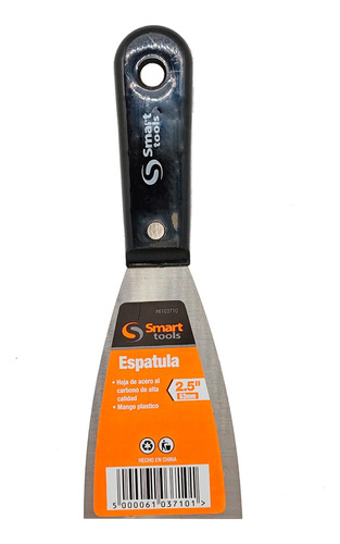 Espátula Smart Tools #6103710 Acero 63mm Plástico - Pack 1 -