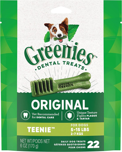 Dog Treats Greenies Mini Treat-pak-teenie Para 2 Unidades