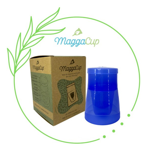 Vaso Esterilizador Plastico Copa Menstrual Reutilizable X2