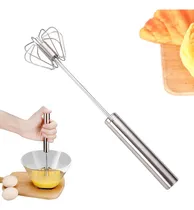 Comprar Polaris Shop Batedor Misturador De Ovos Giratório Clara Em Neve Bolo Cremes Massas Mixer De Cozinha Aço Inox Fue Fouet Profissional Semi Automático Batedeira