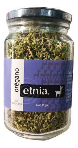 Etnia Oregano Del Altiplano Cosecha Aymara Natural 35 Grs