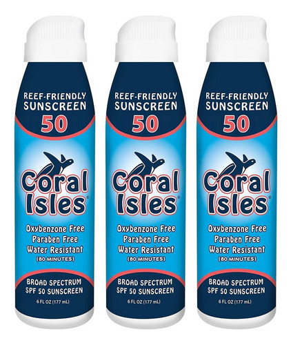 Coral Isles Reef Protector Solar Spf 50 Spray Continuo | Lib