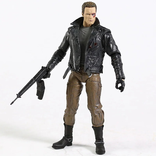 Figura De Acción Neca Terminator 2 Ultimate T-800, Coleccion