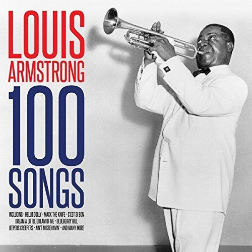 Armstrong Louis 100 Songs Uk Import  Cd X 4 Nuevo
