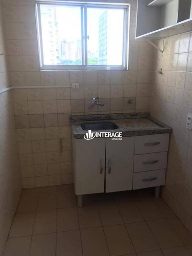 Apartamento Com 1 Dormitório Para Alugar, 60 M² Por R$ 900,00/mês - Batel - Curitiba/pr - Ap0541