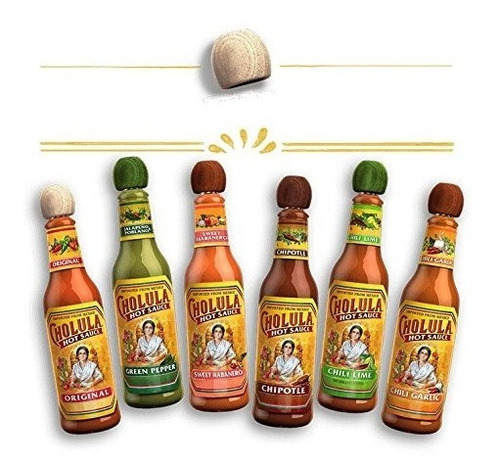 Cholula Hot Sauce Variety Pack - 6 Sabores Diferentes
