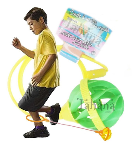 Skip Ball Juguete Skipit De Tobillo Para Saltar Niños Cardio