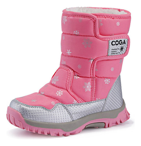 Botas De Nieve Para Niños Zapatos De Algodón Calientes 2023