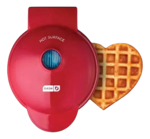 Mini Máquina De Waffle Dash Formato Coração
