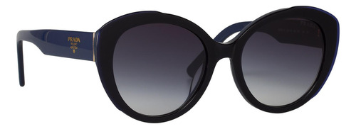Prada Spr 01y 08v-08i Square Shape Azul E (Usado)