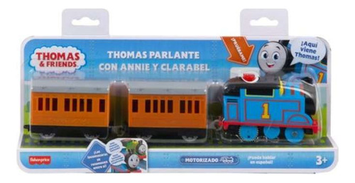 Tren Thomas Parlante Trackmaster A Pila Con Annie Y Clarabel