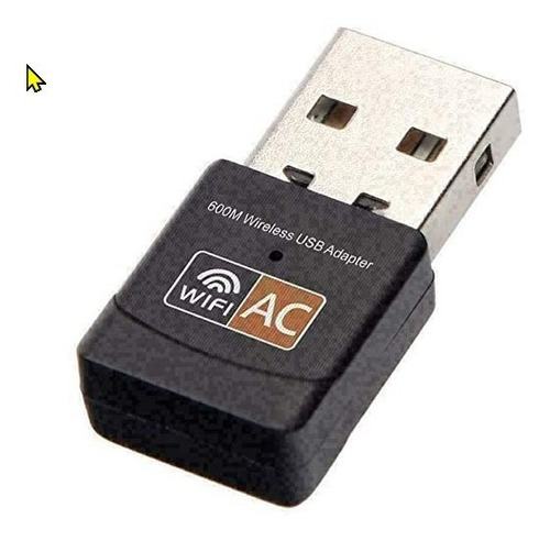 Adaptador Wifi Usb Banda Dual 600mbps 