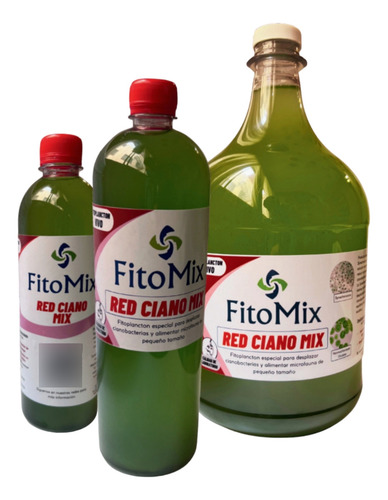 Fito Mix Cyano Red Mix 1 Galón Fitoplancton Para Arrecife 