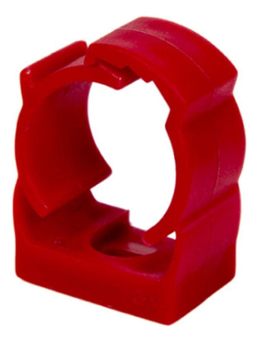 Kit 20 Pçs Abraçadeira Pvc 1 Vm Abv-20 Pp Vm - Wetzel Vermelho