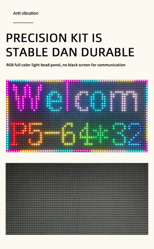 Panel Led Matriz 64x32 P5 Full Color Rgb Programable Letrero