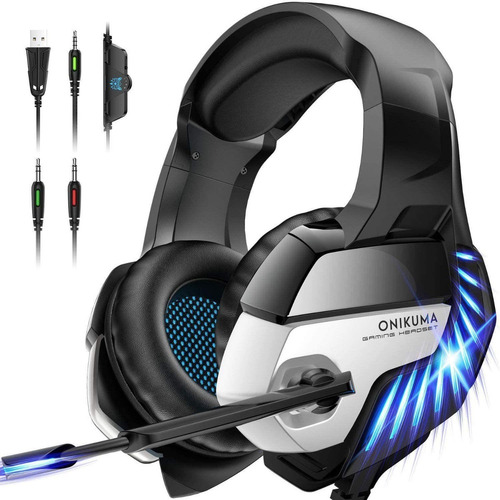 Headset Gamer Profissional Onikuma K5 Pro Azul