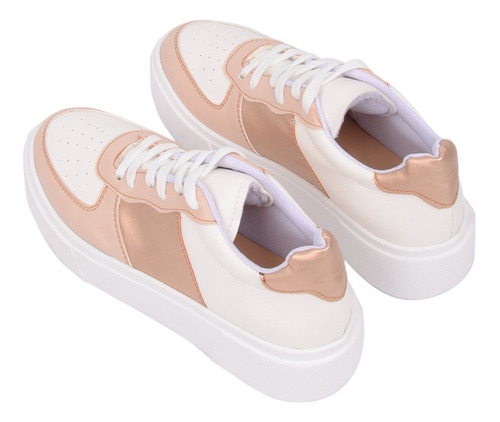 Zapatillas Mujer Con Plataforma Blancas Negras Heben Moda Zapatillas Mujer Con Plataforma Blancas Negras Heben Moda