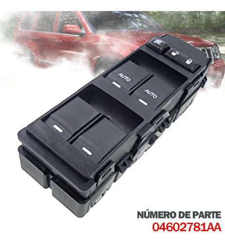 Control Maestro Vidrios For Jeep Grand Cherokee 2007-2010