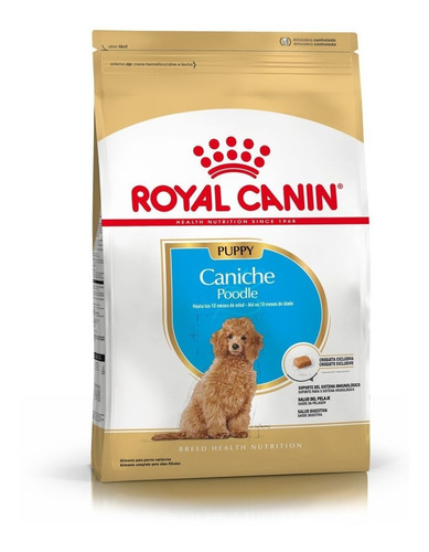Alimento Royal Canin Breed Health Nutrition Caniche para perro cachorro sabor mix en bolsa de 3 kg