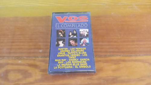 Vos El Compilado  Rock Nacional  Cassette Nuevo 