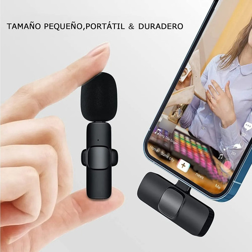 Microfono Inalámbrico De Solapa Celular Tablet Tipo C