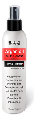 Spray Protector Térmico Para El Cabello: Mejora El Brillo, E