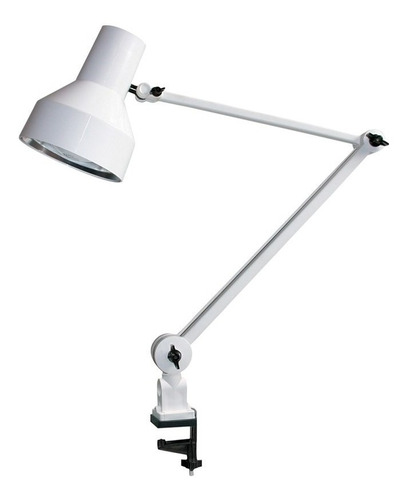 Luminária Cúpula Anti-térmica Articulada Ref.388 Ilutec Cor da estrutura Branco