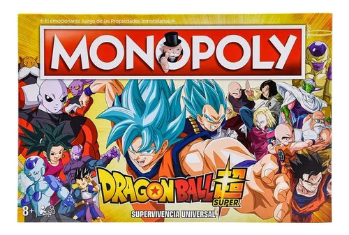 Juego De Mesa Monopoly Dragon Ball Español Hasbro Original