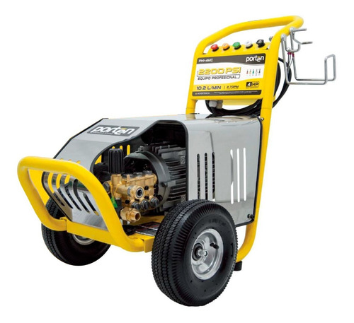 Hidrolavadora De 4hp 2200psi 220v Monof C/ Cub Inox Porten