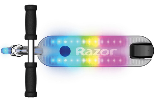 Scooter Eléctrico Razor Con Luces Led De Colores