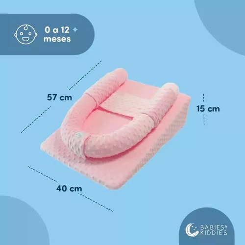 @ Cojín Almohada Antireflujo Para Bebe Colchon Soporte Cuna