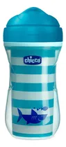Comprar Vaso Entrenador Chicco Active Termico Antiderrames 14m 266ml Color Azul Bolitas Active Cup