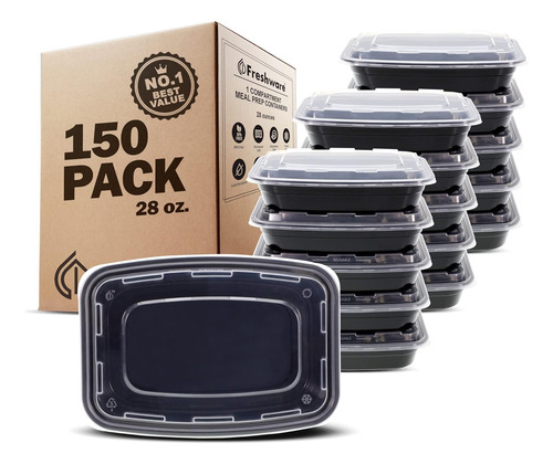 Contenedores Para Alimentos Freshware, 150 Unidades
