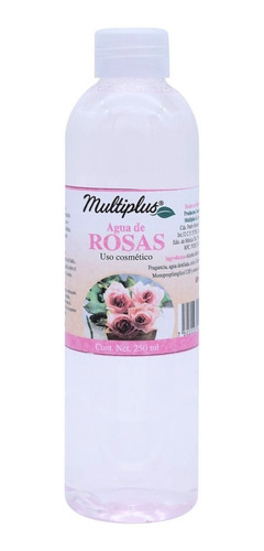 Agua De Rosas De 250 Ml - Multiplus