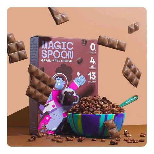 Magic Spoon Cereal Keto Sabor Cocoa 198grs
