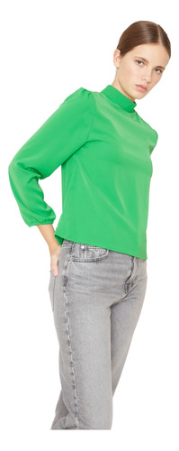 Blusa Paula Ii Verde Jacinta Tienda