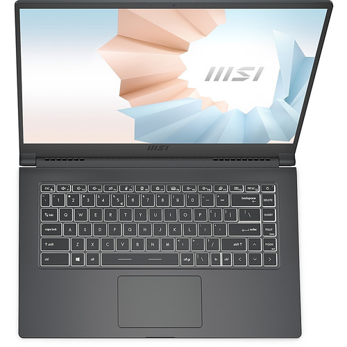 Laptop Msi Modern 15 A11mu652 15.6 Pulgadas Intel Core I7-1195g7 8 Gb Ram 1 Tb Ssd Windows 10 Home Carbon Gray