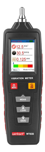 Vibrómetro Digital Wintact Uso Profesional Mod. Wt63b