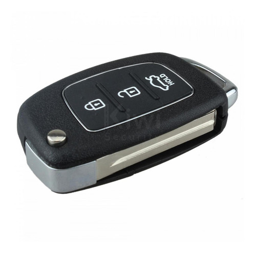 Llave Encendido Carcasa Hyundai New Santa Fe Tucson 3 Botone
