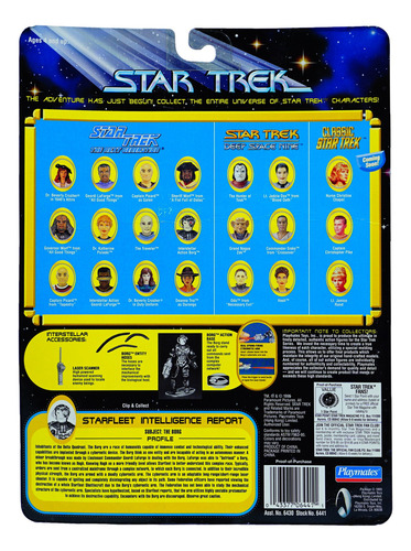 Star Trek Interstellar Action Series Borg 1995 Edition