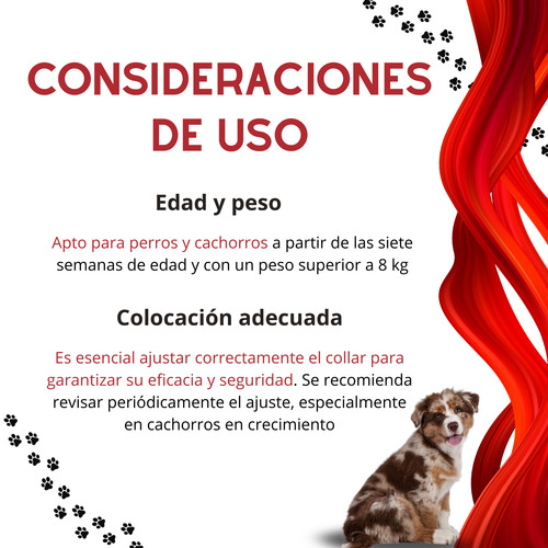 Seresto Collar Anti Pulgas Para Perro Raza Grande 3 Piezas