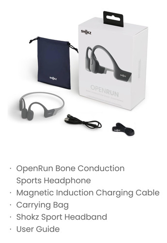 Audífonos Deportivos Shokz Openrun Con Bluetooth
