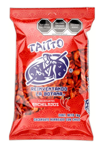 Cacahuate Enchilado Taitto 1 Kg Cacahuate Horneado Enchilado
