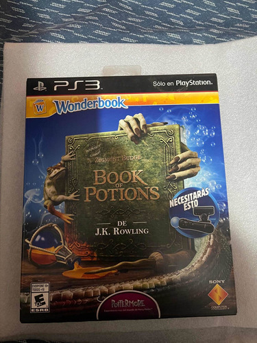 Wonderbook Book Of Potions Ps3 Nuevo Sellado