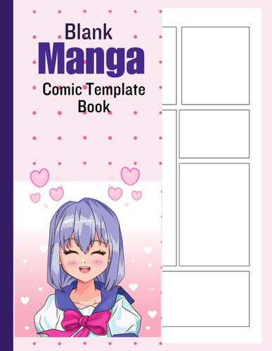 Libro: Blank Manga Book: Create Your Own Anime & Manga & Com