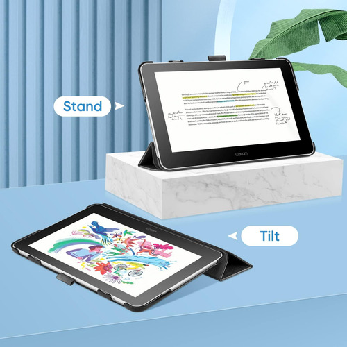 Case Fintie Para Wacom One Drawing Tableta 13.3, Stand Trifo