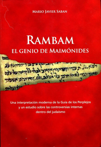 Rambam - El Genio De Maimónides, Mario Javier Saban, Saban