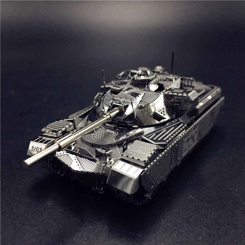 Tanque Mk50 Chieftain - Rompecabezas Metal 3d Puzzle